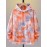 Men's Gradient Color Hoodie with Abstract Tie-Dye Print - Soft Casual Pullover, Kangaroo Pocket & Adjustable Drawstring Hood, Machine Washable Regular Fit Long Sleeve Sweatshirt, Essential Hoodie, Sporty Pullover, Comfortable Wear, PLUS SIZE