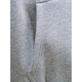 Plus Size Pisces Pattern Hoodie | Comfortable Fuzzy Sweatshirt with Zodiac Design, Printed with 