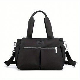 [Fashion Shoulder Bag] European And American Fashion Lady Crossbady Bag Joker Nylon Inclined Shoulder Bag Handbag And Contracted More Leisure Bag Handbag Single Shoulder Bag
