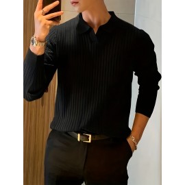 New Cross-Border Men's Pullover Knit Sweater